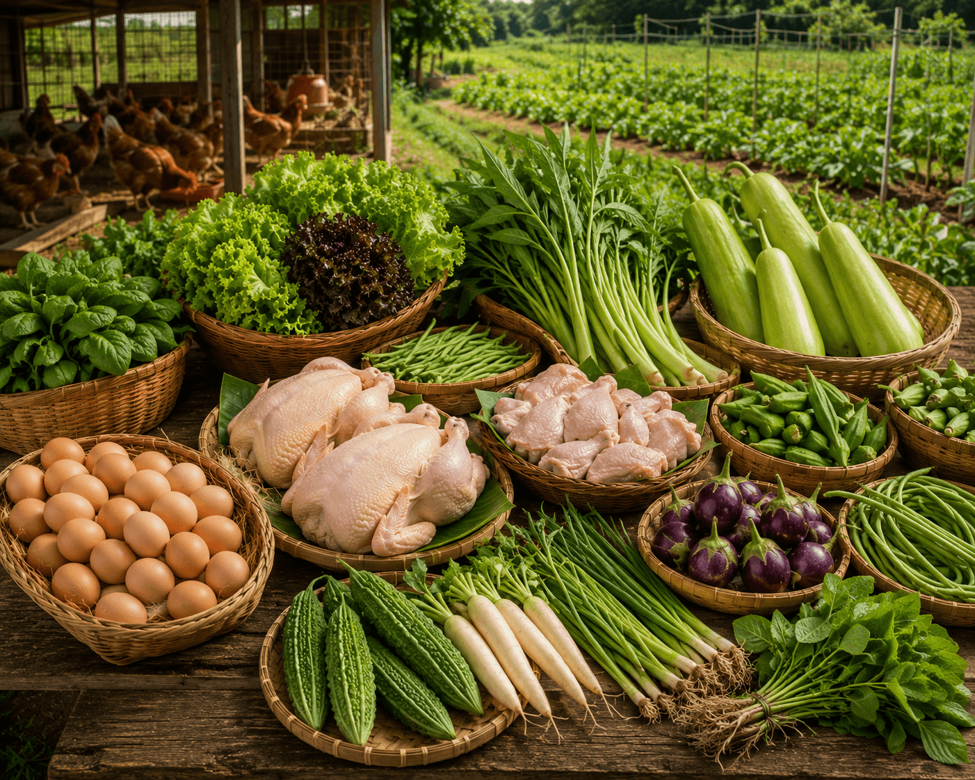 Poultry, Vegetables & Others supply category